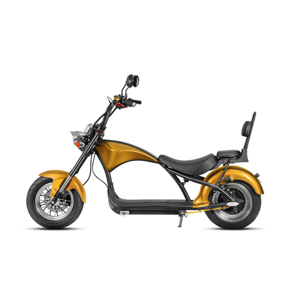 M1 Two Seat 2000W 60V 30Ah Battery Citycoco Chopper Electric Motorcycle, Ship From USA Warehouse