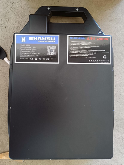 SHANSU Citycoco 60V 20Ah Lithiumbatterie für CP-Modelle unter dem Sitz