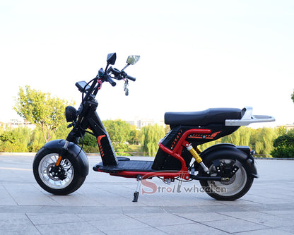 USA Warehouse Stock CP-9 Citycoco 4000W 60V 50Ah lithium battery Electric Motorcycle With 12Inch Tire Adult Motorccyle Chopper