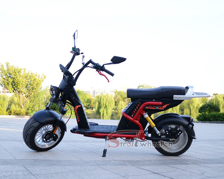 USA Warehouse Stock CP-9 Citycoco 4000W 60V 50Ah lithium battery Electric Motorcycle With 12Inch Tire Adult Motorccyle Chopper