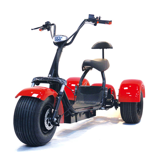 USA Stock ES1003 Citycoco 2000W Tricycle 60V 20AH Battery 3 Wheel Electric Motorcycle Tike Chopper