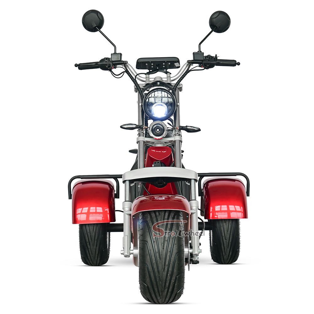 CP-3 2000W 60V 40AH Battery 3 Wheel Tricycle Citycoco Electric Scooter, Ship From EU, EEC/COC, Free Shipping and TAX