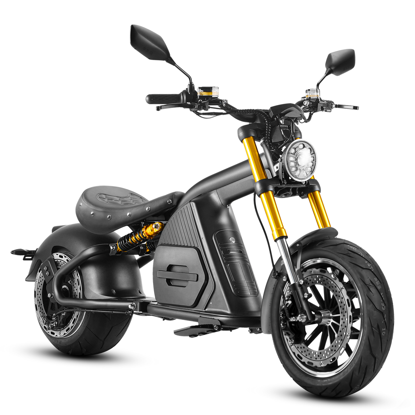 STROLLWHEEL M8S 4000W 72V 40AH Batterie Fat Tire Citycoco Motorrad Schiff aus den USA