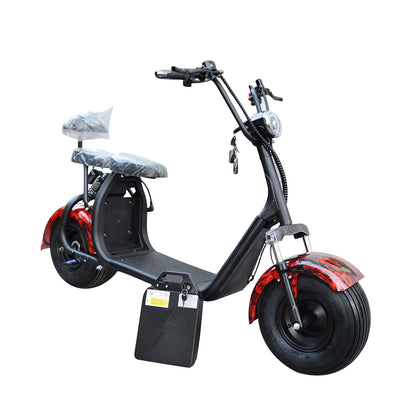 USA Stock ES1001VII Citycoco 2000W 60V 20Ah Battery Electric Motorcycle 2 Wheel Electric Scooter Chopper