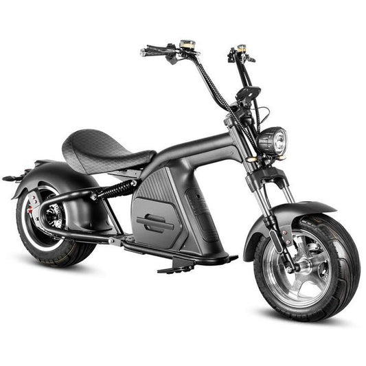 M8 2000W 60V 30AH Battery Fat Tire Citycoco Electric Scooter Motorcycle Ship From USA