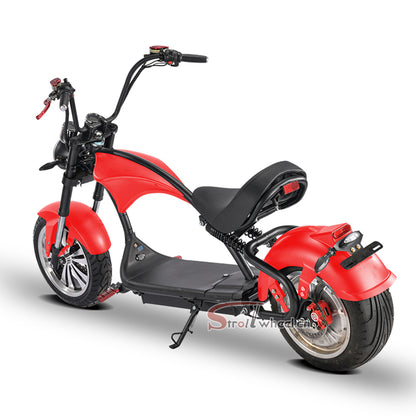 USA Warehouse Stock CP-4 2 Wheel Citycoco Electric Motorcycle 2000W 60V 20AH Battery Citycoco Scooter Chopper