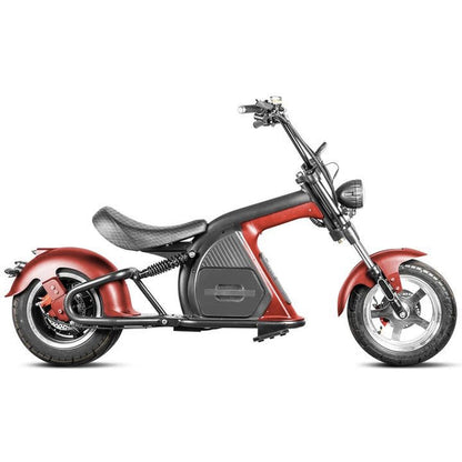 M8 2000W 60V 30AH Battery Fat Tire Citycoco Electric Scooter Motorcycle Ship From USA