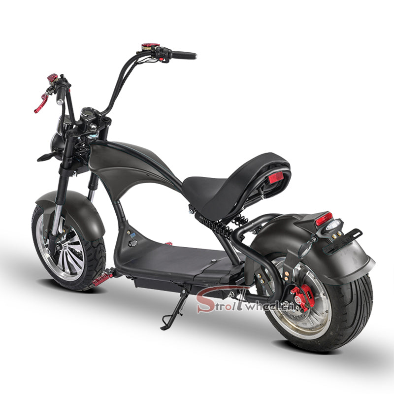 USA Warehouse Stock CP-4 2 Wheel Citycoco Electric Motorcycle 2000W 60V 20AH Battery Citycoco Scooter Chopper
