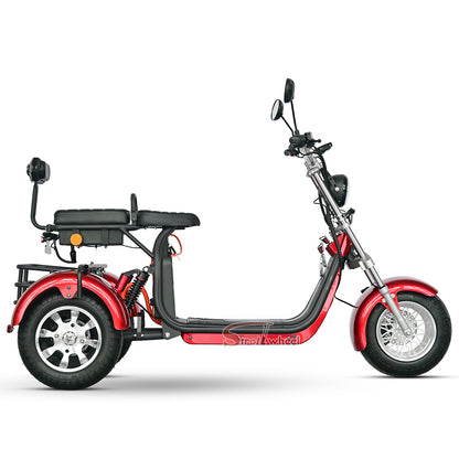 CP-3 2000W 60V 40AH Battery 3 Wheel Tricycle Citycoco Electric Scooter, Ship From EU, EEC/COC, Free Shipping and TAX