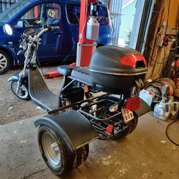 CP-3 2000W 60V 40AH Battery 3 Wheel Tricycle Citycoco Electric Scooter, Ship From EU, EEC/COC, Free Shipping and TAX