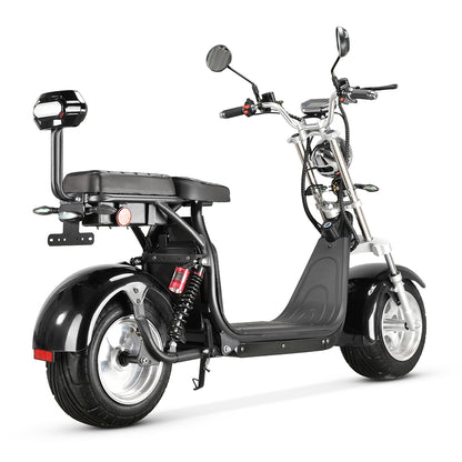 EU Stock CP-1.6 Citycoco 1500W 60V TWO 20Ah Removable Battery Chopper Electric Scooter Motorcyle