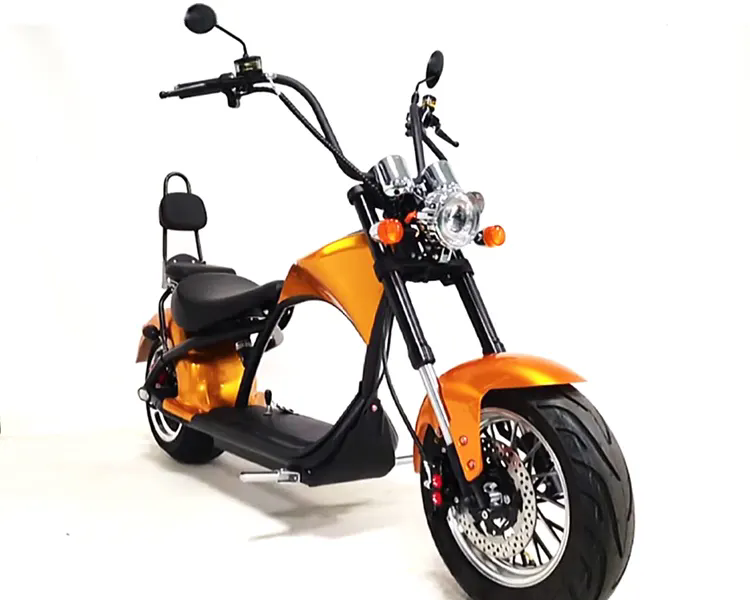 M1 Two Seat 2000W 60V 30Ah Battery Citycoco Chopper Electric Motorcycle, Ship From USA Warehouse