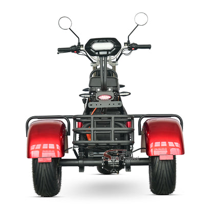 CP-3 2000W 60V 40AH Battery 3 Wheel Tricycle Citycoco Electric Scooter, Ship From EU, EEC/COC, Free Shipping and TAX