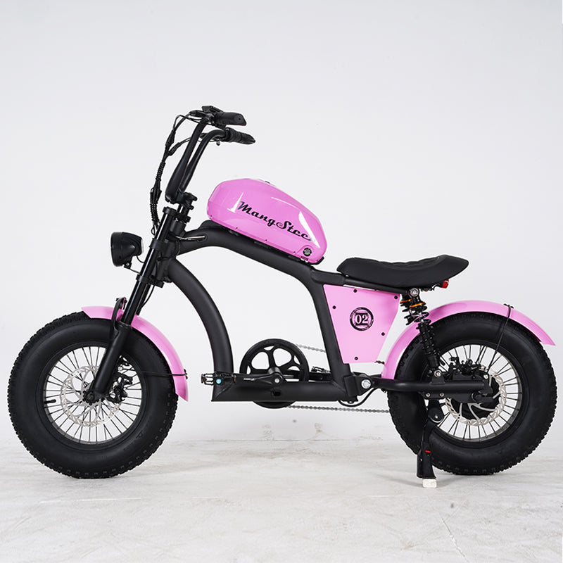 EU-Lager Citycoco Mini FT02 500W 48V 15AH Batterie 40km/h Max Geschwindigkeit 2 Rad Elektrische Motorrad