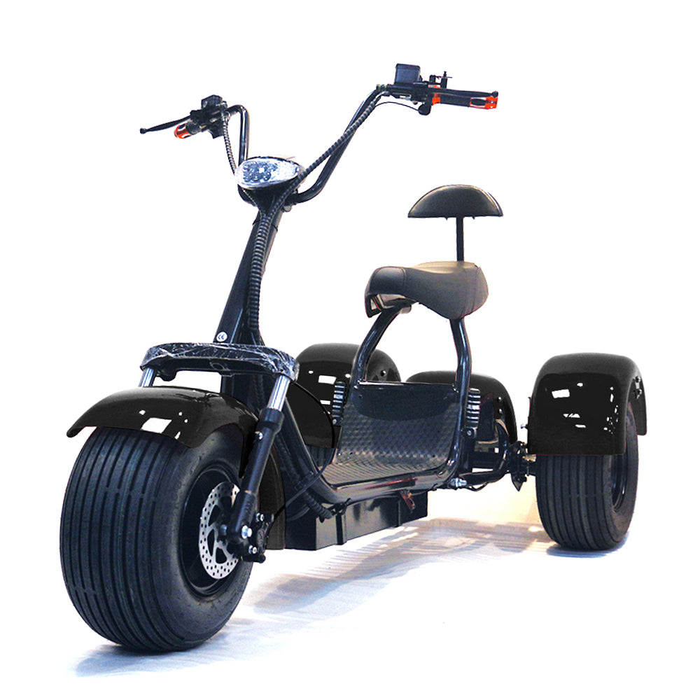 USA Stock ES1003 Citycoco 2000W Tricycle 60V 20AH Battery 3 Wheel Electric Motorcycle Tike Chopper
