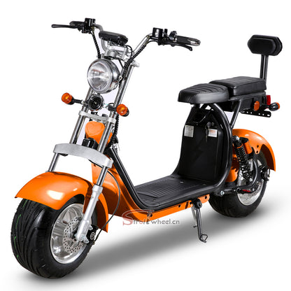 USA Warehouse Stock CP-1.6 Scooter 2 Wheel Citycoco Electric Motorcycle 60V 20AH Battery Chopper Scooter