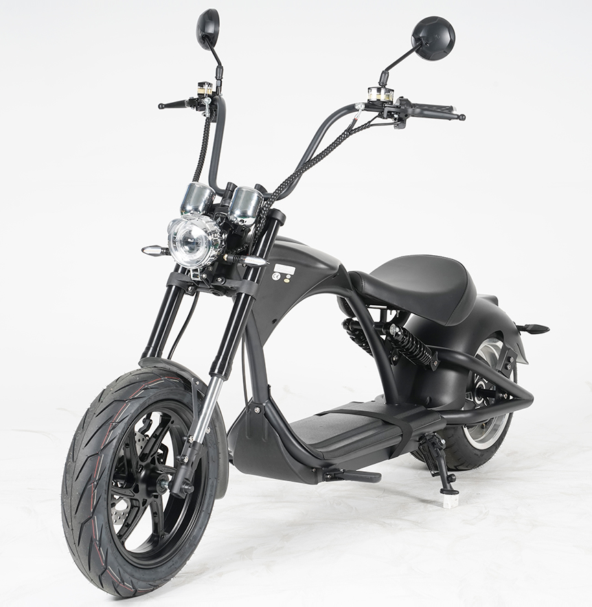 EU Stock MANGOSTEEN Chopper M1P Citycoco Electric Chopper Motorcycle 2000W High Speed Electric Motorcycle 60v 30AH Battery