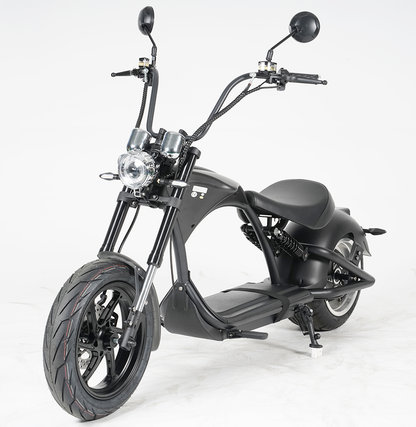 EU Stock MANGOSTEEN Chopper M1P Citycoco Electric Chopper Motorcycle 2000W High Speed Electric Motorcycle 60v 30AH Battery