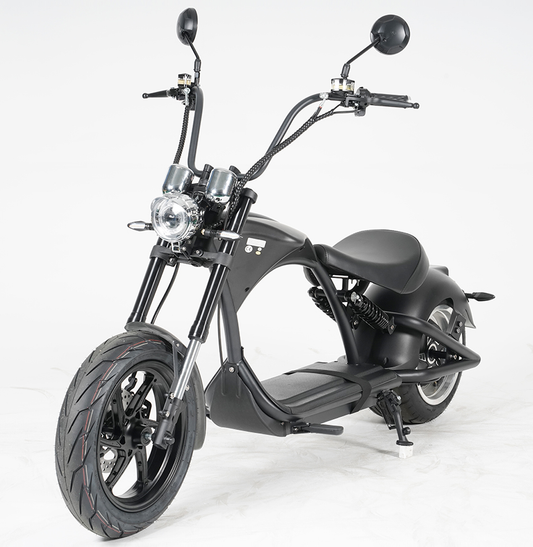 EU Stock MANGOSTEEN Chopper M1P Citycoco Electric Chopper Motorcycle 2000W High Speed Electric Motorcycle 60v 30AH Battery
