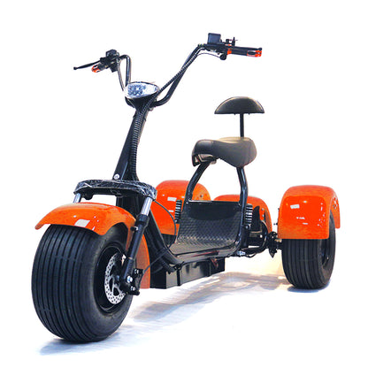 USA Stock ES1003 Citycoco 2000W Tricycle 60V 20AH Battery 3 Wheel Electric Motorcycle Tike Chopper
