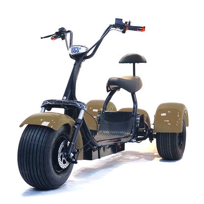 USA Stock ES1003 Citycoco 2000W Tricycle 60V 20AH Battery 3 Wheel Electric Motorcycle Tike Chopper