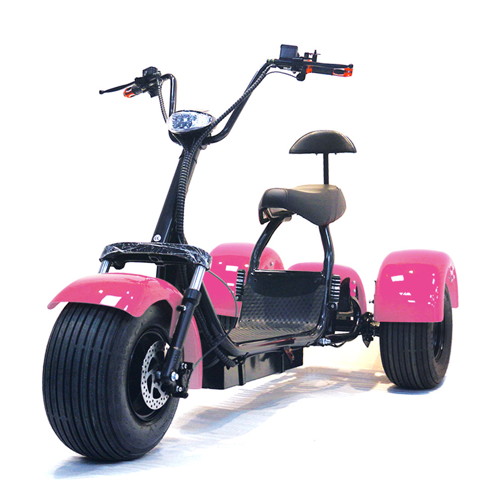 USA Stock ES1003 Citycoco 2000W Tricycle 60V 20AH Battery 3 Wheel Electric Motorcycle Tike Chopper