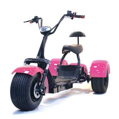 USA Stock ES1003 Citycoco 2000W Tricycle 60V 20AH Battery 3 Wheel Electric Motorcycle Tike Chopper