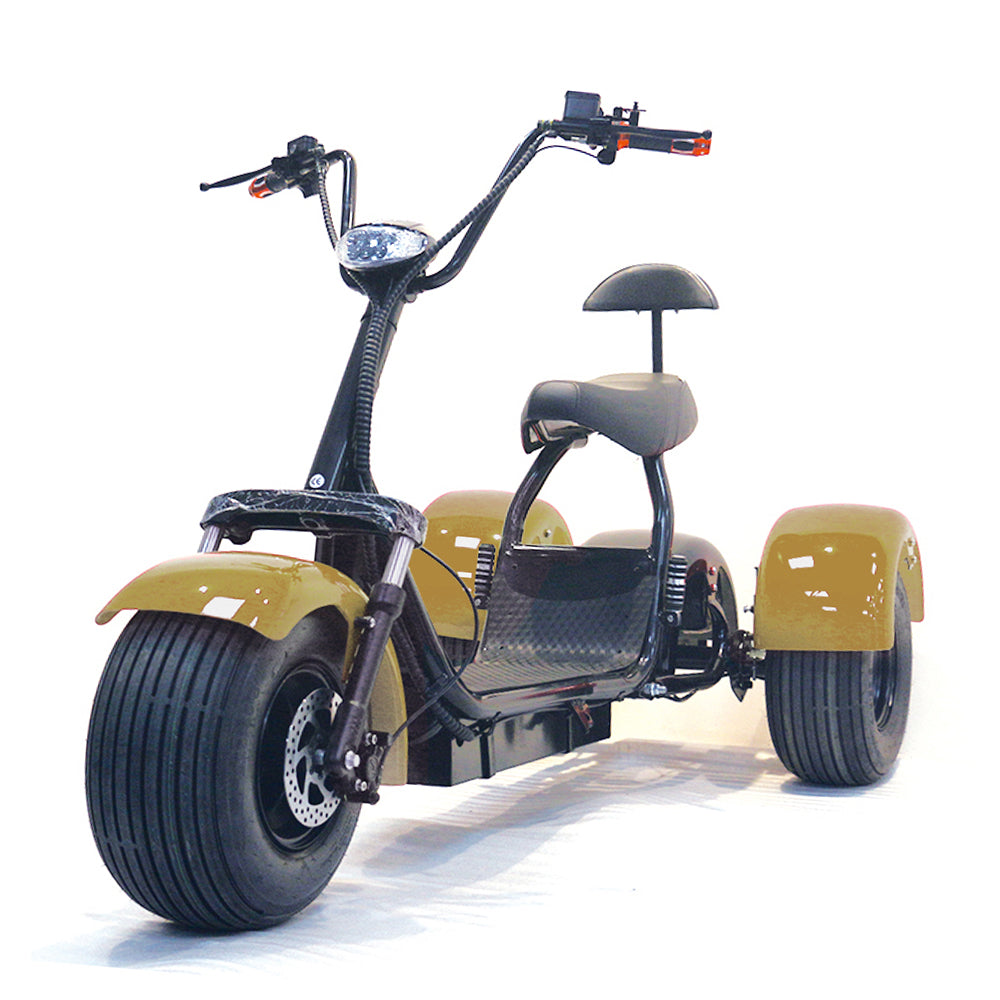 USA Stock ES1003 Citycoco 2000W Tricycle 60V 20AH Battery 3 Wheel Electric Motorcycle Tike Chopper